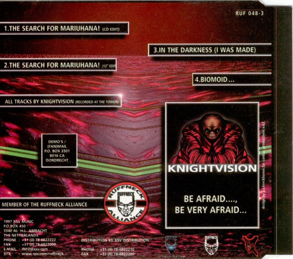 Knightvision - The Search For Mariuhana ! (CD Tweedehands) - Discords.nl