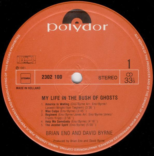 Brian Eno - David Byrne - My Life In The Bush Of Ghosts (LP Tweedehands) - Discords.nl