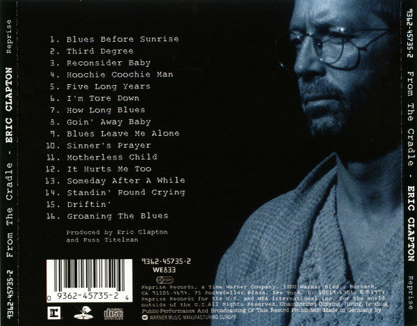 Eric Clapton - From The Cradle (CD) - Discords.nl