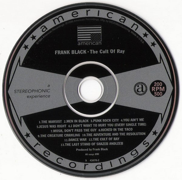 Frank Black - The Cult Of Ray (CD) - Discords.nl