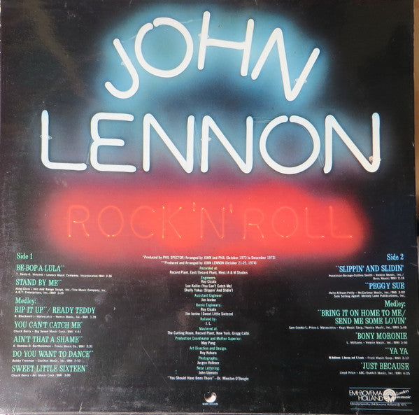 John Lennon - Rock 'N' Roll (LP Tweedehands) - Discords.nl