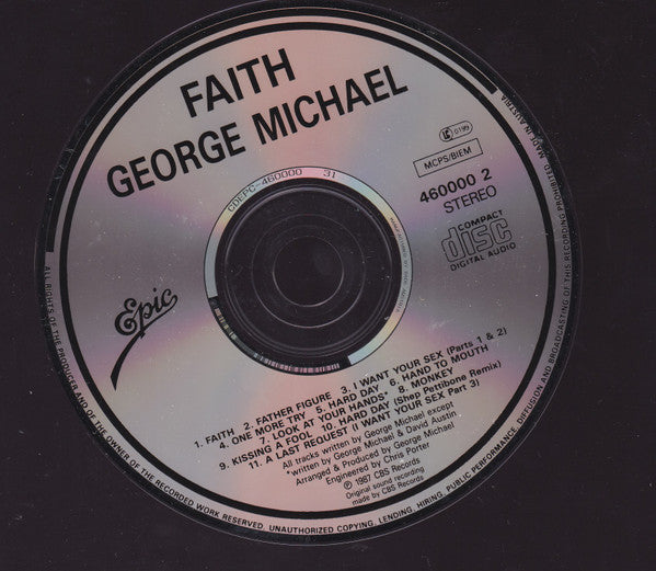 George Michael - Faith (CD Tweedehands) - Discords.nl