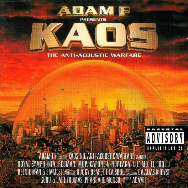 Adam F - Kaos: The Anti-Acoustic Warfare (CD Tweedehands) - Discords.nl