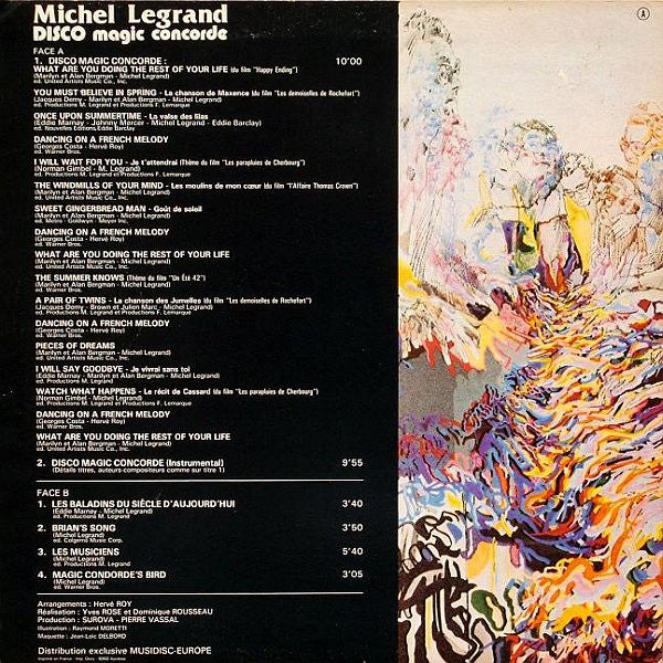 Michel Legrand - Disco Magic Concorde (LP Tweedehands) - Discords.nl