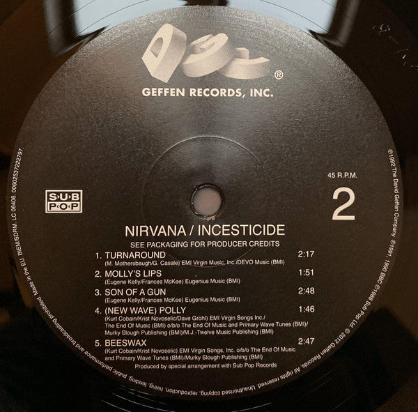 Nirvana - Incesticide (LP) - Discords.nl