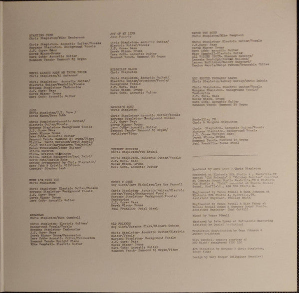 Chris Stapleton - Starting Over (LP) - Discords.nl