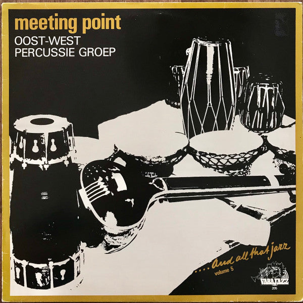 Oost-West Percussie Groep - Meeting Point (LP Tweedehands) - Discords.nl