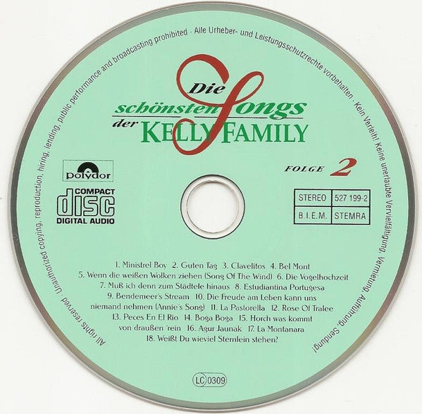 Kelly Family, The - Die Schönsten Songs Der Kelly Familly (Folge 2) (CD Tweedehands) - Discords.nl