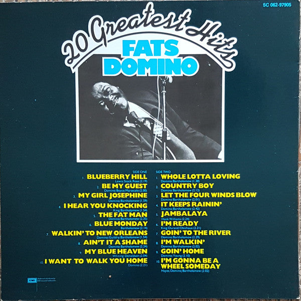 Fats Domino - 20 Greatest Hits (LP Tweedehands) - Discords.nl