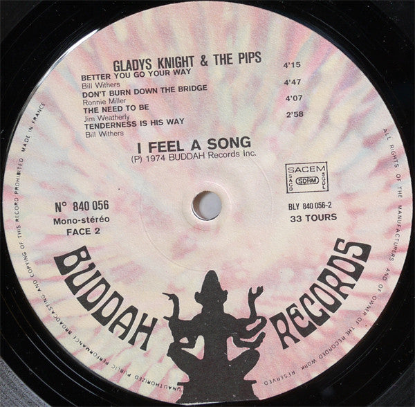 Gladys Knight And The Pips - I Feel A Song (LP Tweedehands) - Discords.nl