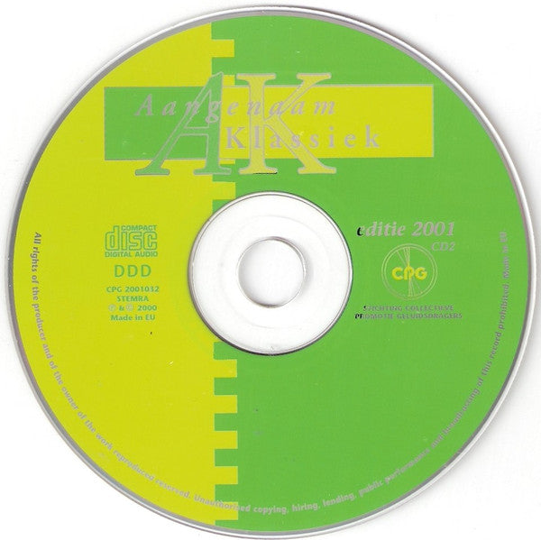 Various - Aangenaam Klassiek Editie 2001 (CD Tweedehands) - Discords.nl
