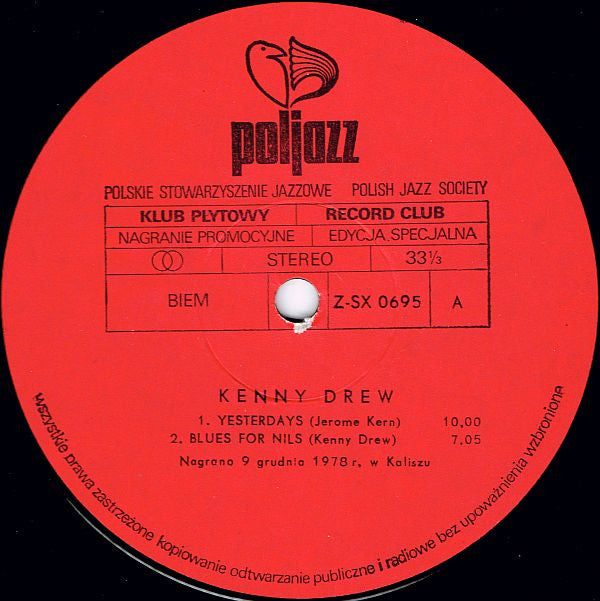 Kenny Drew - Kenny Drew (LP Tweedehands) - Discords.nl
