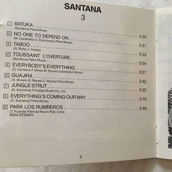 Santana - 3 (CD Tweedehands) - Discords.nl