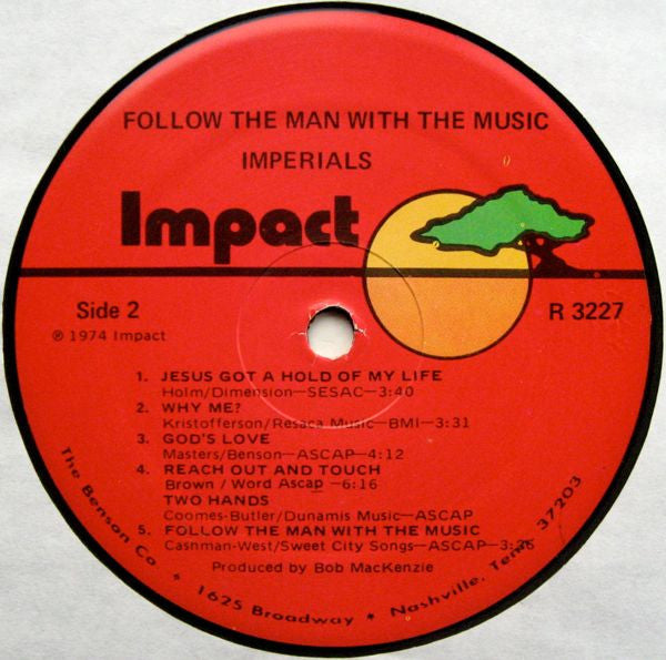 Imperials - Follow The Man With The Music (LP Tweedehands) - Discords.nl