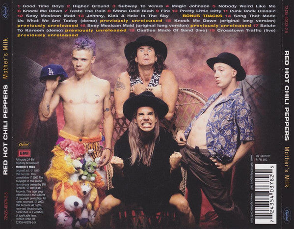 Red Hot Chili Peppers - Mother's Milk (CD Tweedehands) - Discords.nl