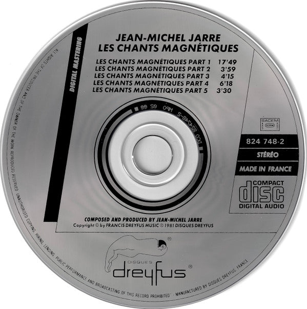 Jean-Michel Jarre - Les Chants Magnétiques (CD Tweedehands) - Discords.nl
