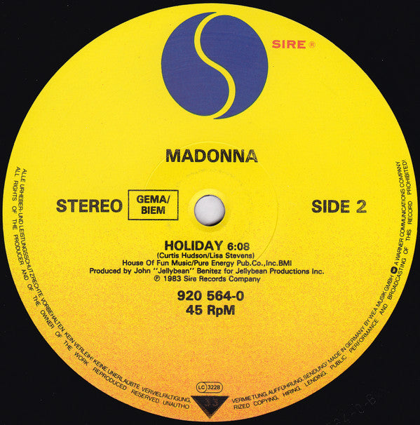 Madonna - True Blue (12" Tweedehands) - Discords.nl