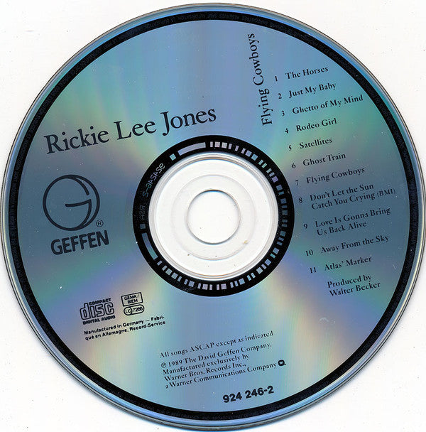 Rickie Lee Jones - Flying Cowboys (CD Tweedehands) - Discords.nl