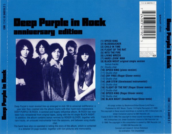 Deep Purple - Deep Purple In Rock (CD Tweedehands) - Discords.nl