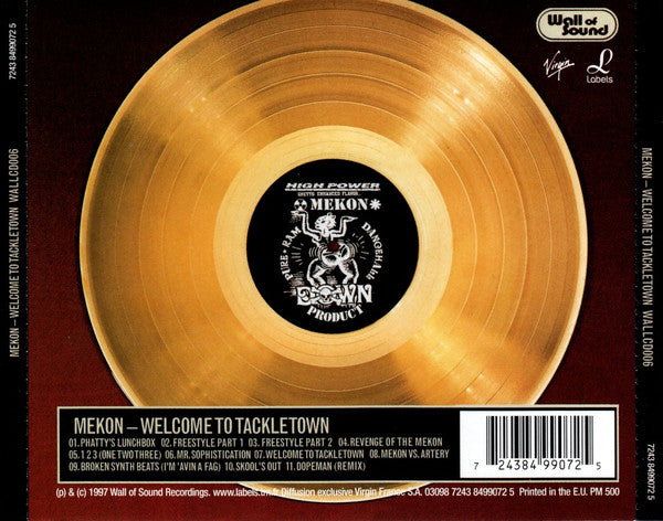 Mekon - Welcome To Tackletown (CD Tweedehands) - Discords.nl