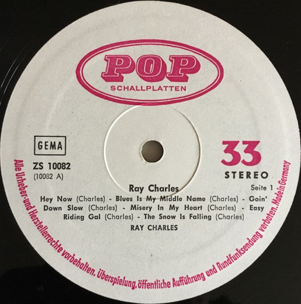 Ray Charles - Sings The Blues (LP Tweedehands) - Discords.nl
