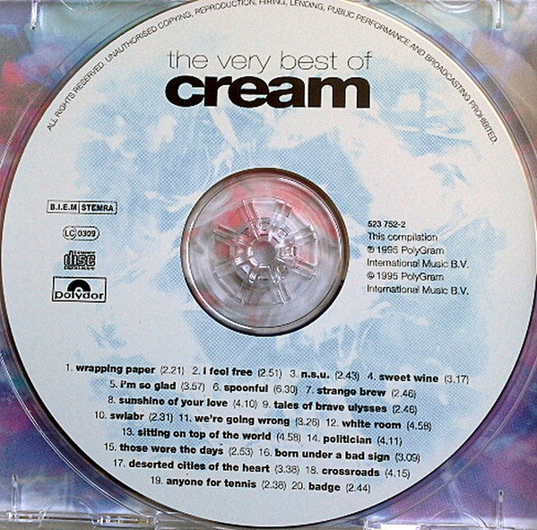 Cream (2) - The Very Best Of Cream (CD Tweedehands) - Discords.nl