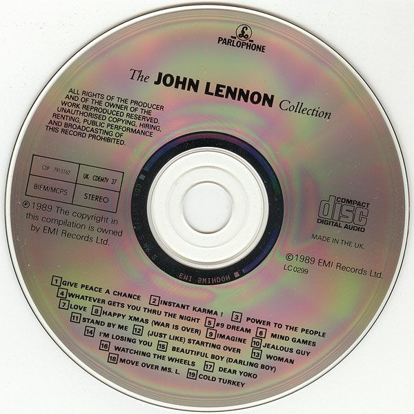 John Lennon - The John Lennon Collection (CD Tweedehands) - Discords.nl