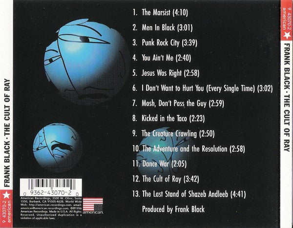 Frank Black - The Cult Of Ray (CD) - Discords.nl