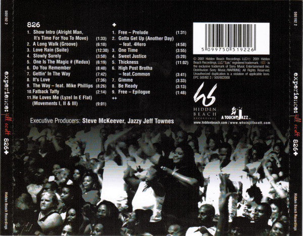 Jill Scott - Experience: Jill Scott 826+ (CD Tweedehands) - Discords.nl