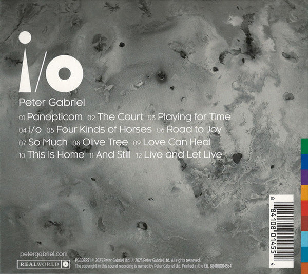 Peter Gabriel - I/O (CD) - Discords.nl