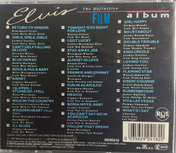 Elvis Presley - The Definitive Film Album (CD) - Discords.nl