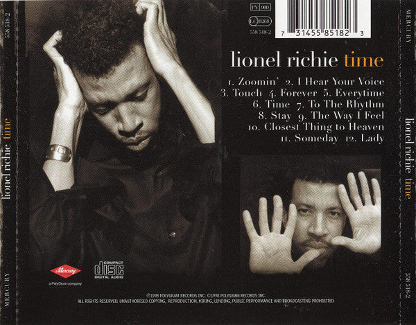 Lionel Richie - Time (CD) - Discords.nl