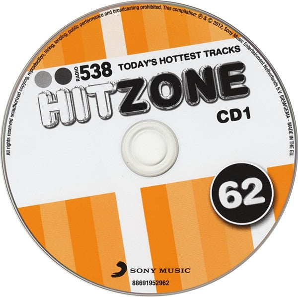 Various - Radio 538 Hitzone 62 (CD Tweedehands) - Discords.nl