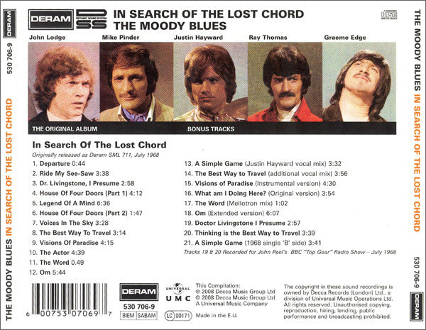 Moody Blues, The - In Search Of The Lost Chord (CD) - Discords.nl