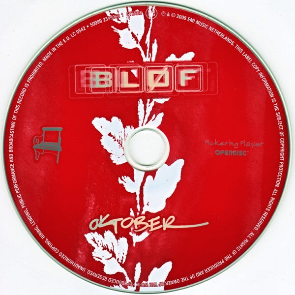 Bløf - Oktober (Pickering Sessies Deel 1) (CD) - Discords.nl