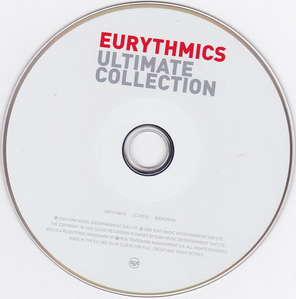 Eurythmics - Ultimate Collection (CD Tweedehands) - Discords.nl