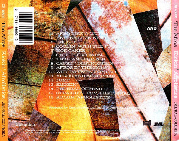 Afros, The - Kickin' Afrolistics (CD Tweedehands) - Discords.nl
