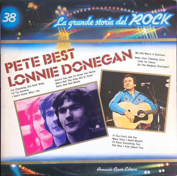 Pete Best / Lonnie Donegan - Pete Best / Lonnie Donegan (LP Tweedehands) - Discords.nl