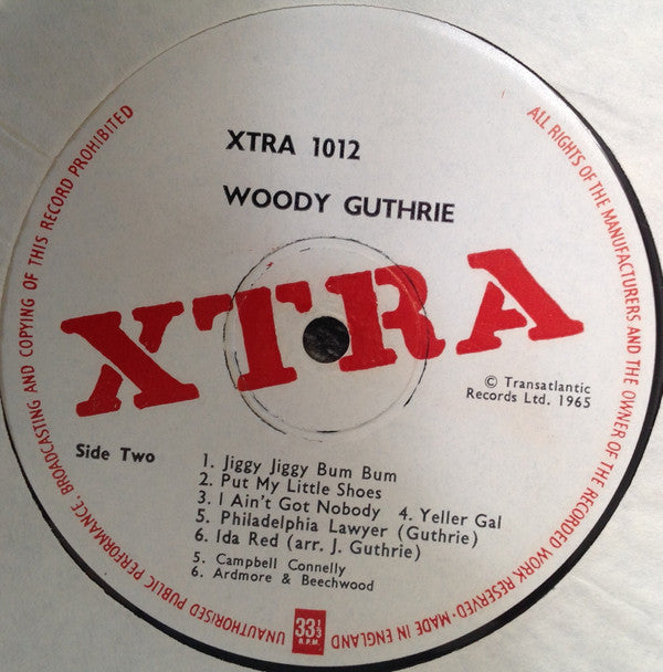 Woody Guthrie - Woody Guthrie (LP Tweedehands) - Discords.nl