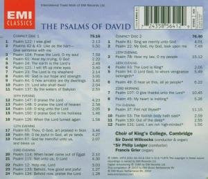 King's College Choir Of Cambridge, The - The Psalms Of David (CD) - Discords.nl