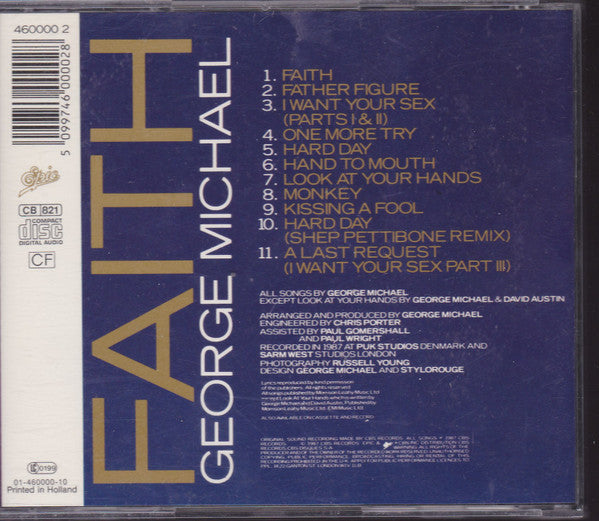 George Michael - Faith (CD Tweedehands) - Discords.nl