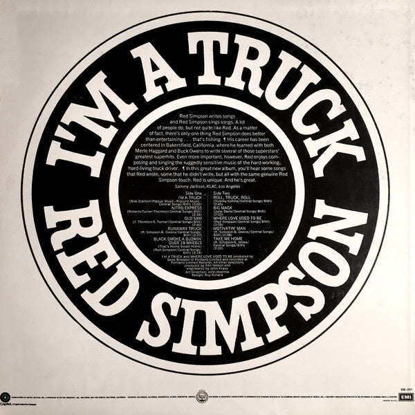 Red Simpson - I'm A Truck (LP Tweedehands) - Discords.nl