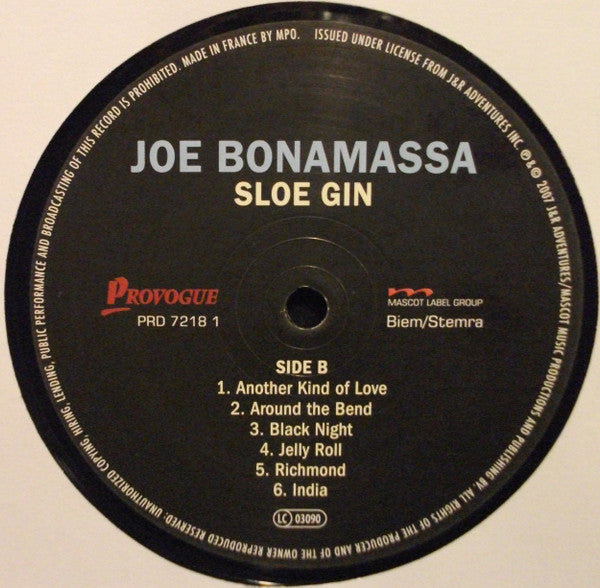 Joe Bonamassa - Sloe Gin (LP) - Discords.nl