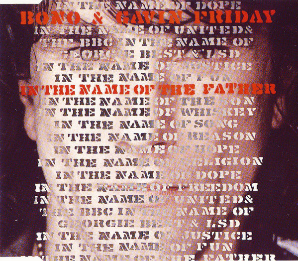 Bono & Gavin Friday - In The Name Of The Father (CD Tweedehands) - Discords.nl