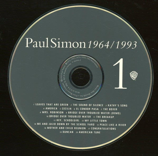 Paul Simon - Paul Simon 1964/1993 (CD Tweedehands) - Discords.nl