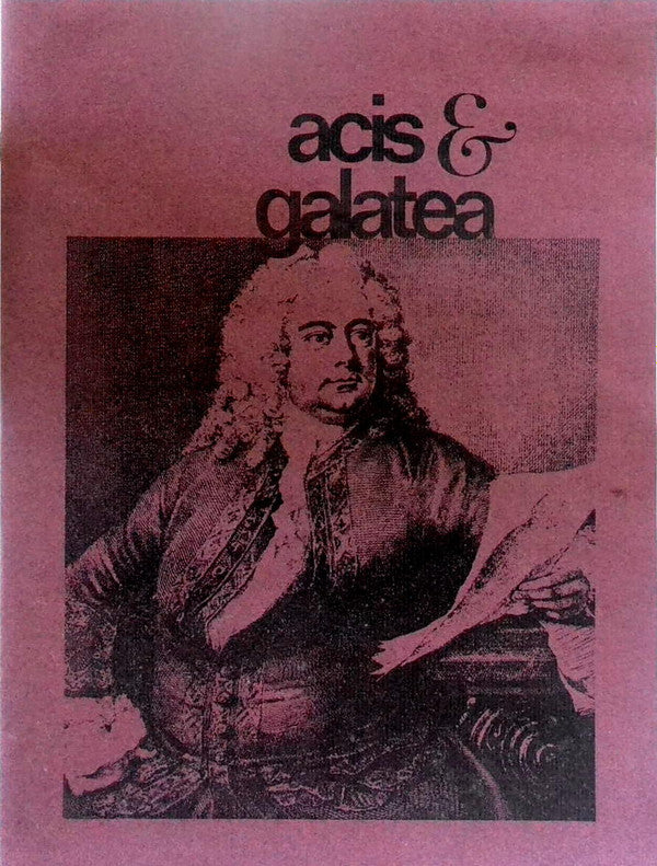 Georg Friedrich Händel, Deller Consort - Acis & Galatea (LP Tweedehands) - Discords.nl