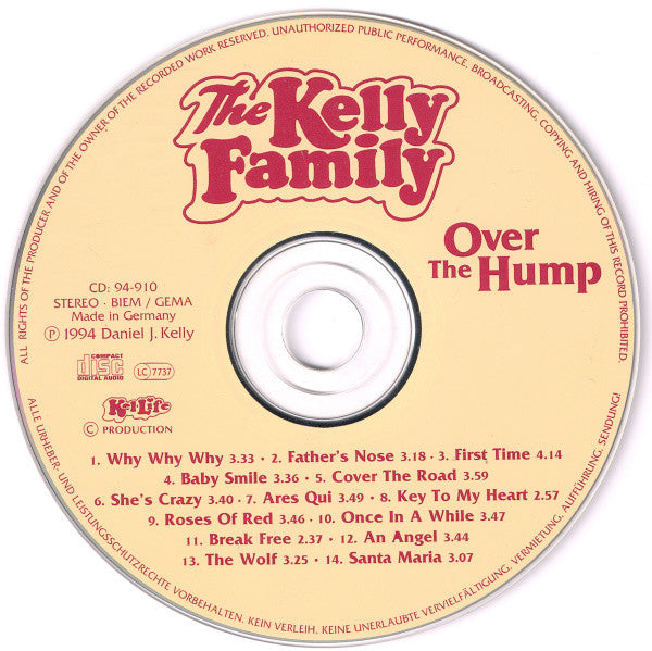 Kelly Family, The - Over The Hump (CD Tweedehands) - Discords.nl