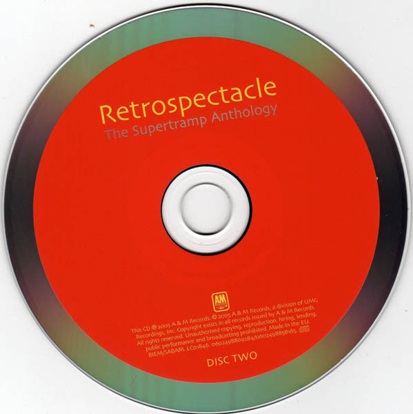 Supertramp - Retrospectacle (The Supertramp Anthology) (CD Tweedehands) - Discords.nl