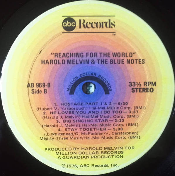 Harold Melvin And The Blue Notes - Reaching For The World (LP Tweedehands) - Discords.nl