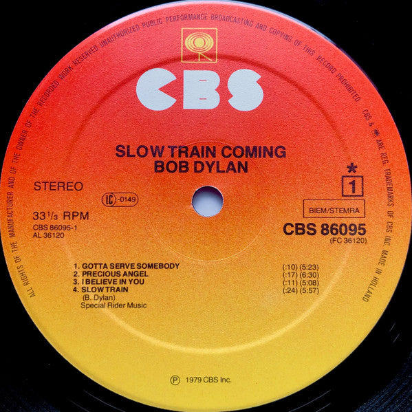 Bob Dylan - Slow Train Coming (LP Tweedehands) - Discords.nl